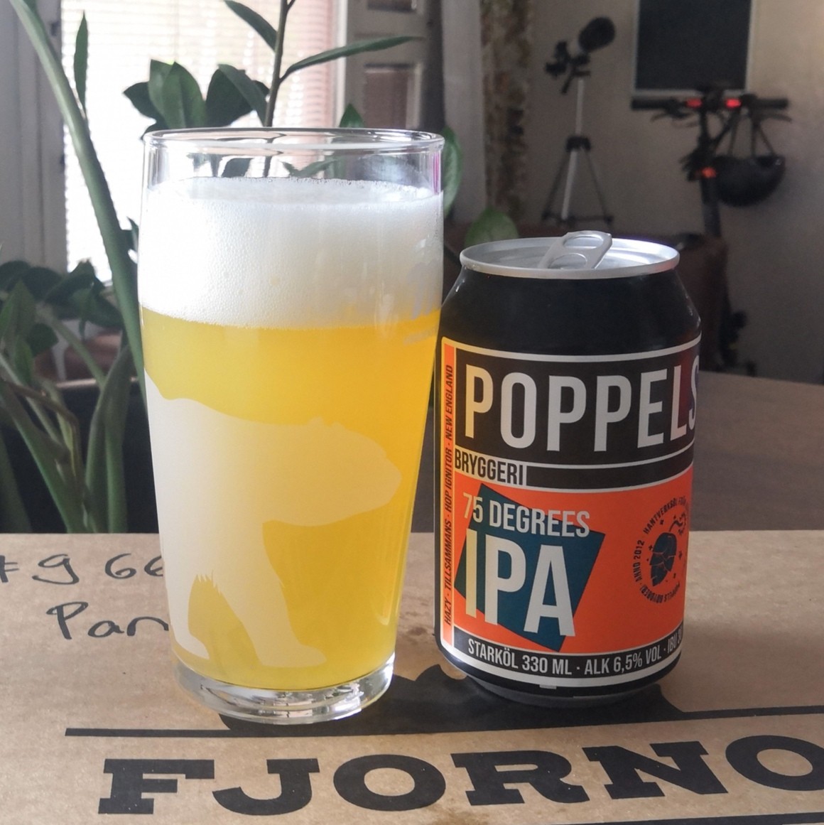 75 Degrees IPA, Sweden