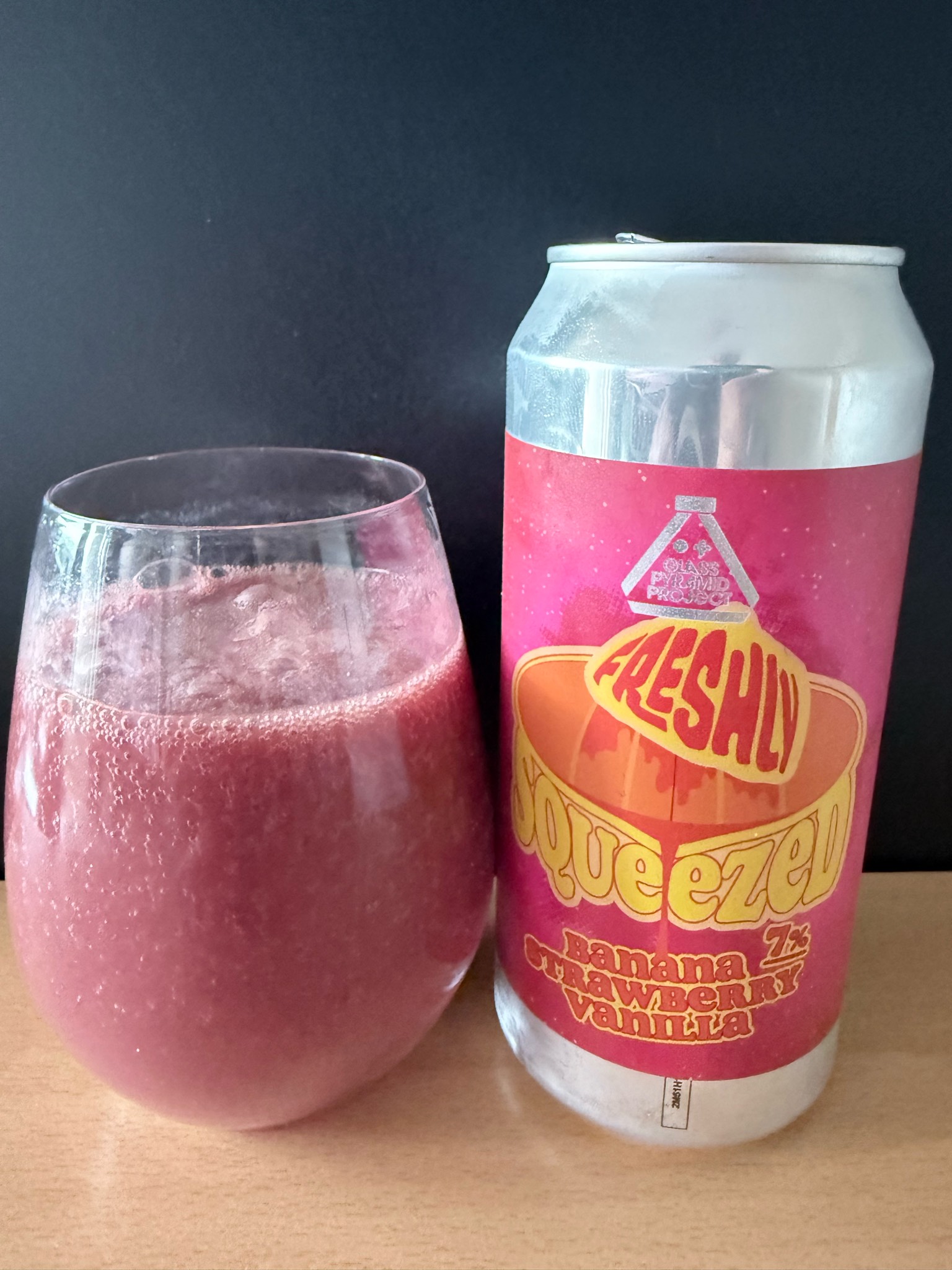 Freshly Squeezed : Banana Strawberry Vanilla, Glass Pyramid Project
