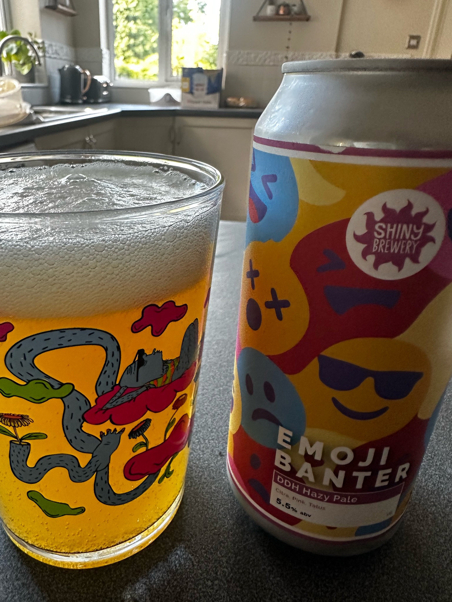 Emoji banter, Shiny Brewery