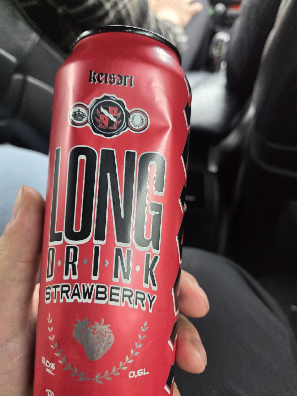 Keisari Long Drink Strawberry, Finland