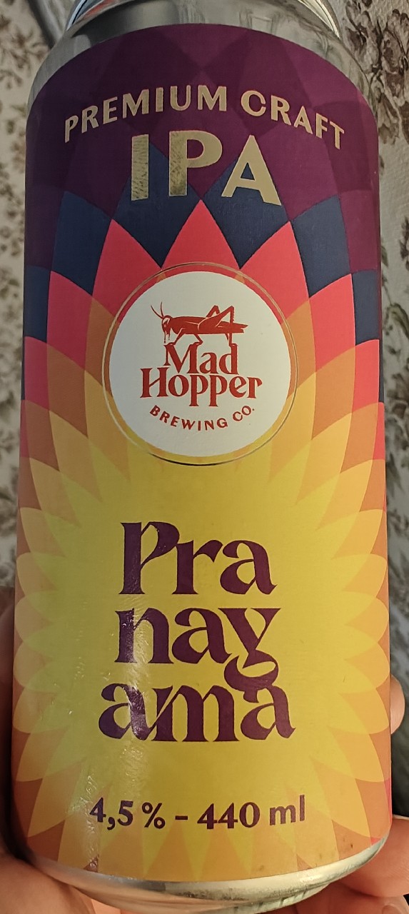 Pranayama, Mad Hopper Brewing Co.