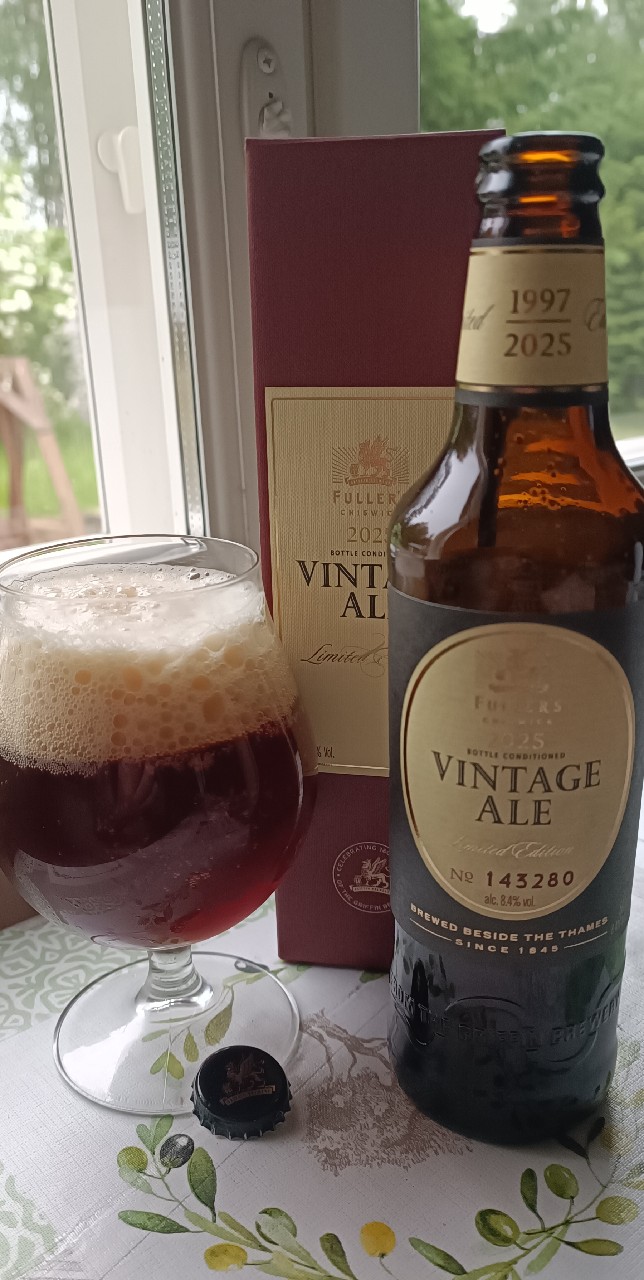 Vintage Ale (2025), Fuller's Griffin Brewery (Asahi Breweries)