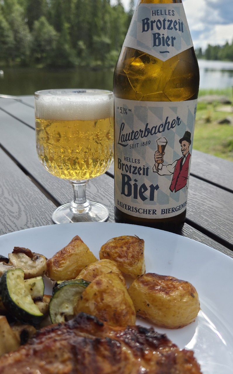 Brotzeit Bier, Lauterbacher - Auerhahn (Hochstiftliches Brauhaus)