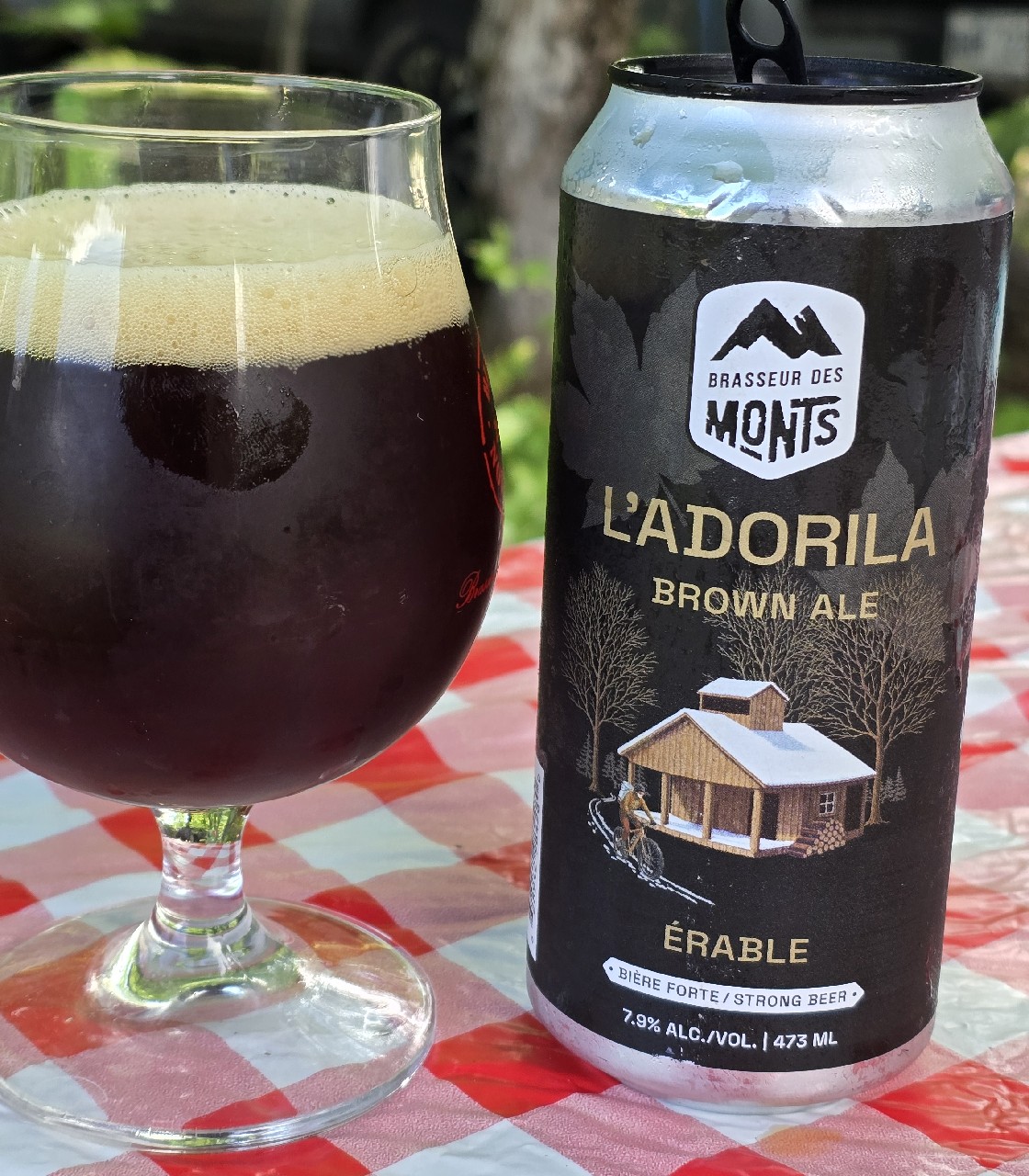 L'Adorila Brown Ale, Brasseur des monts