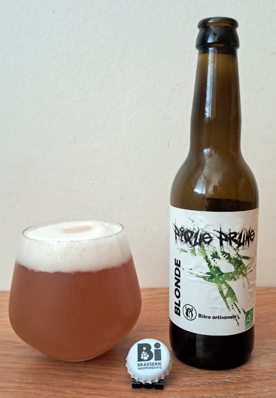 Pique Prune Blonde, Brasserie Pique-Prune (Melin'Co)
