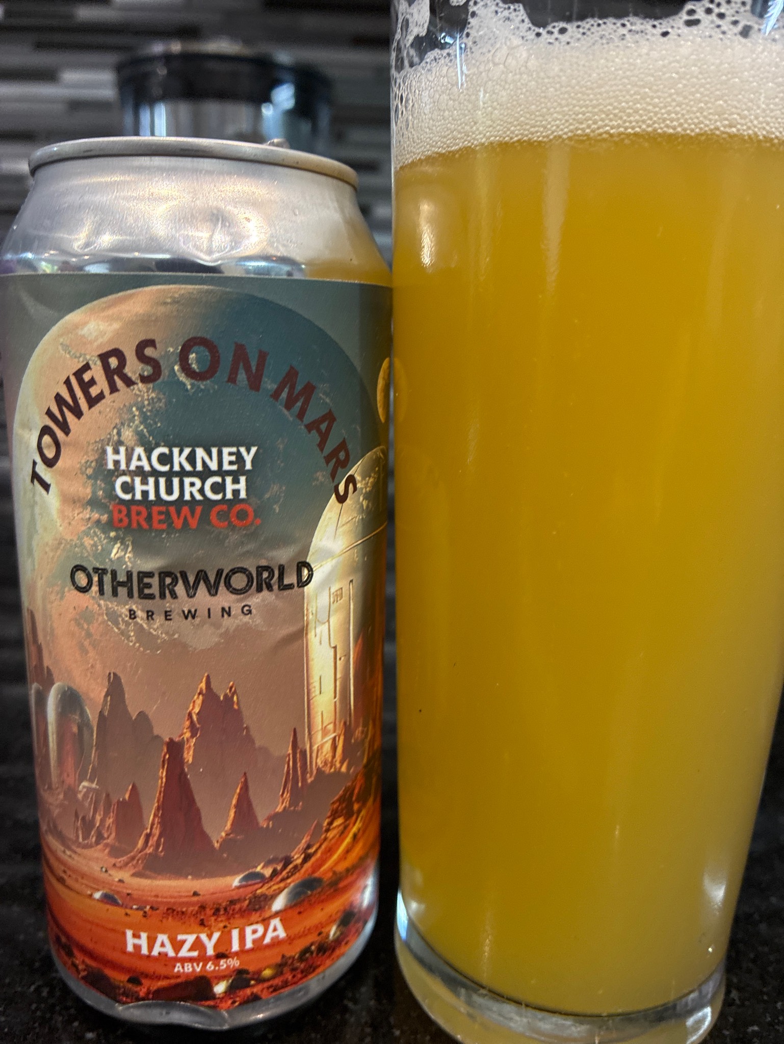 Towers on mars, Hackney Church Brew Co.