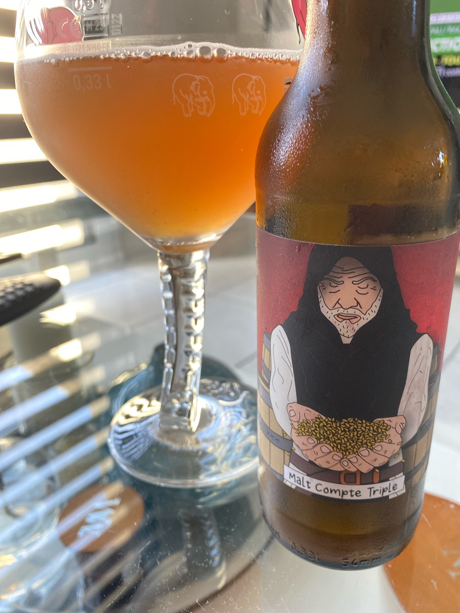 Malt Compte Triple, Brasserie Du Grand Zig