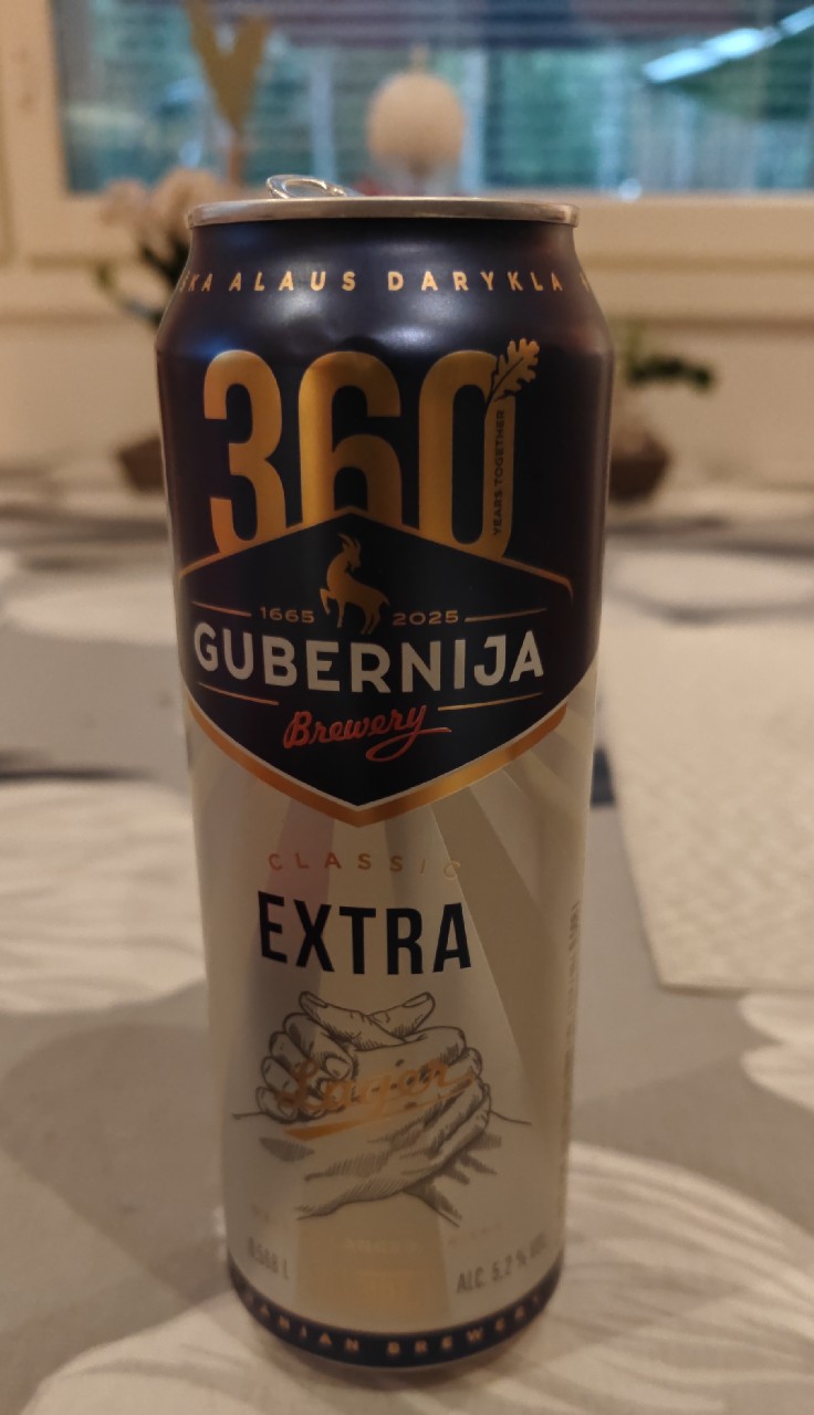 Gubernija Ekstra / Extra Lager, Gubernija Brewery