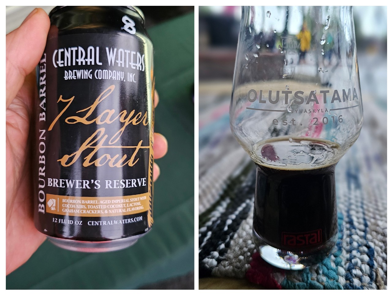 Brewer's Reserve 7 Layer Stout (2025), Central Waters Brewing Company