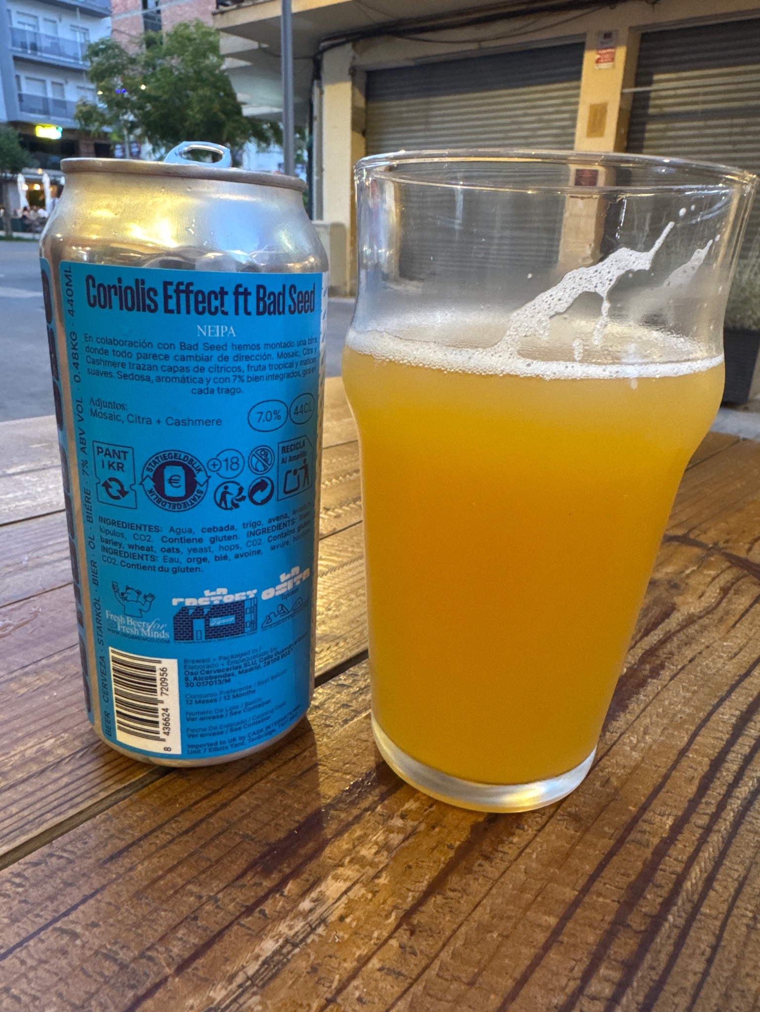 Coriolis effect, Oso Brew Co.