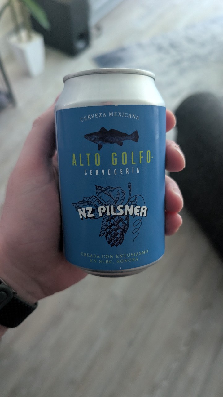 NZ Pilsner, Alto Golfo Cerveceria