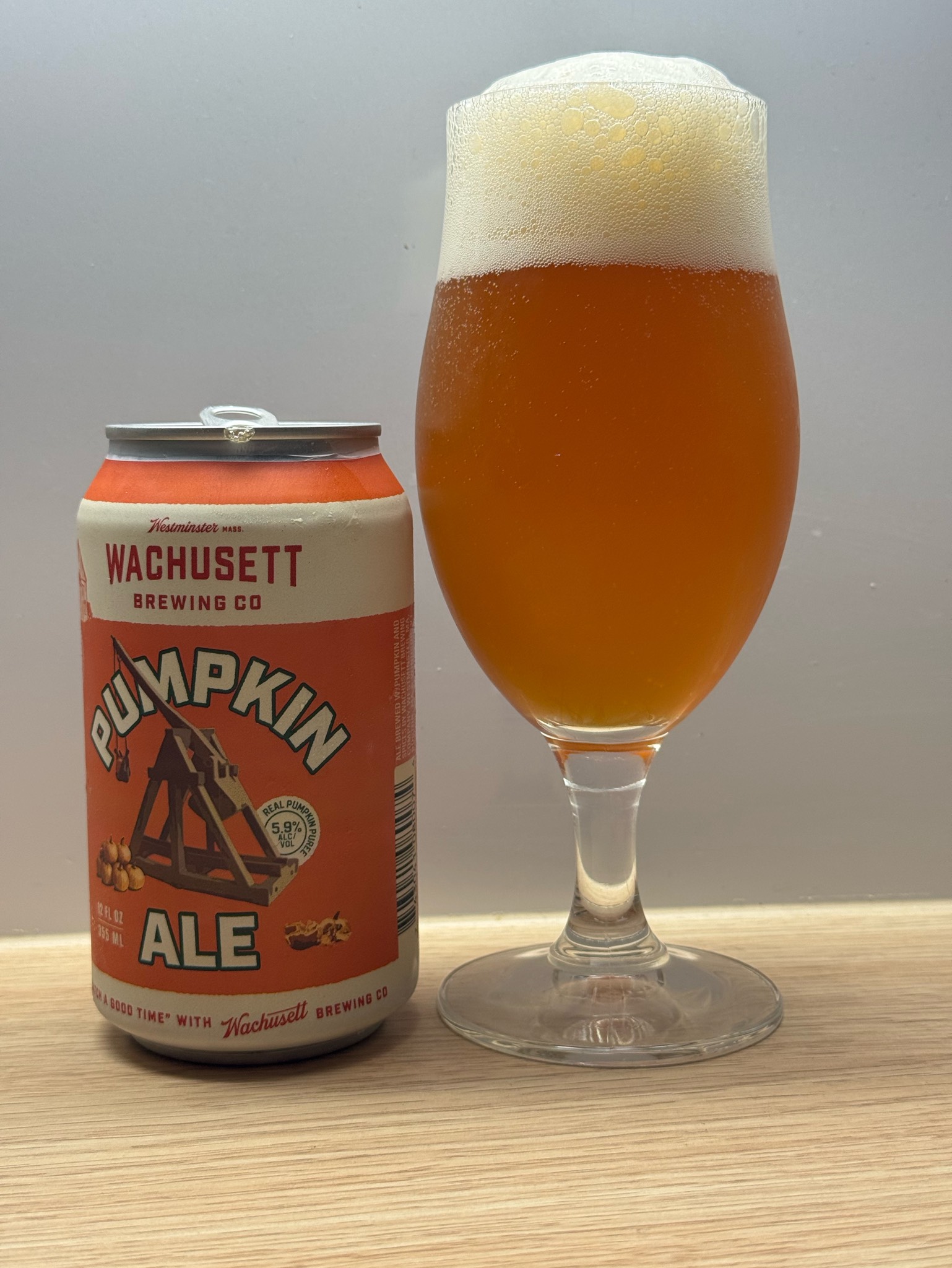 Pumpkin Ale, Wachusett Brewing Company