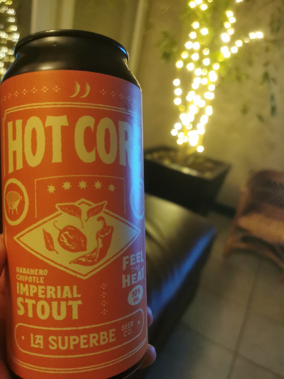 La superbe hot core imperial stout, La Superbe