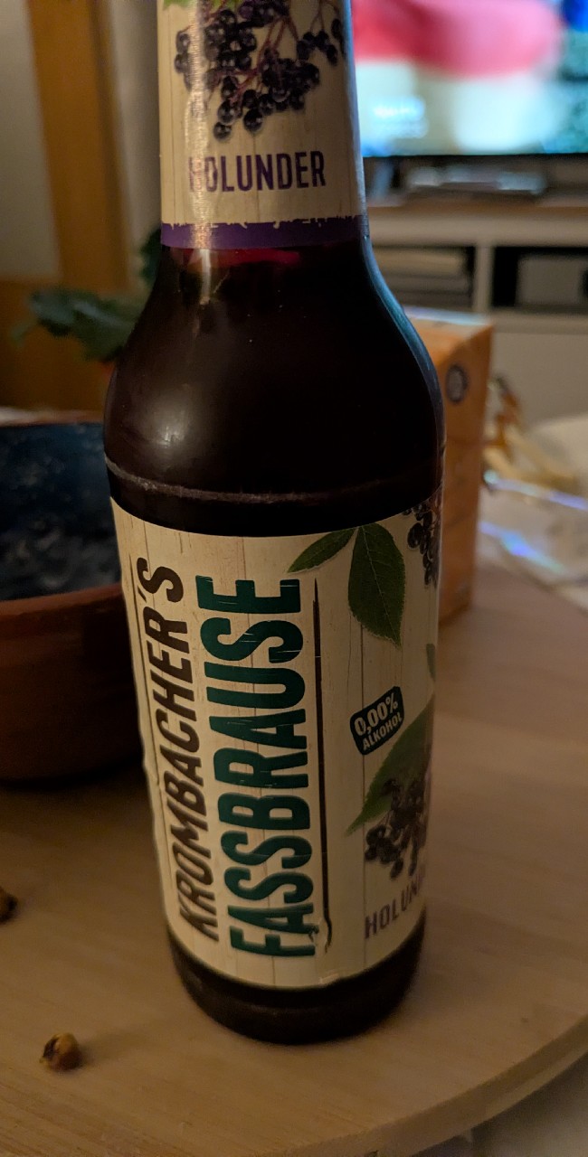 Krombacher's Fassbrause Holunder, Germany