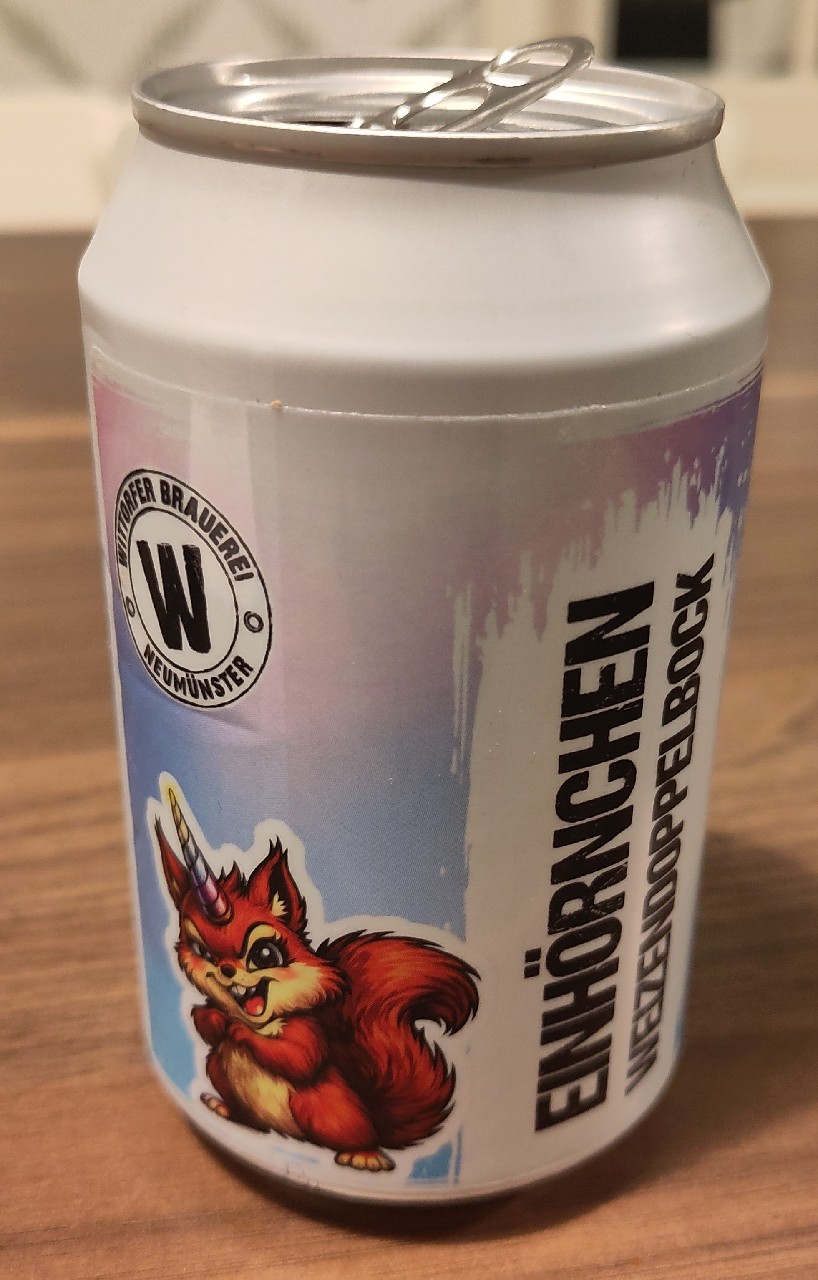 Einhörnchen Weizendoppelbock, Wittorfer Brauerei