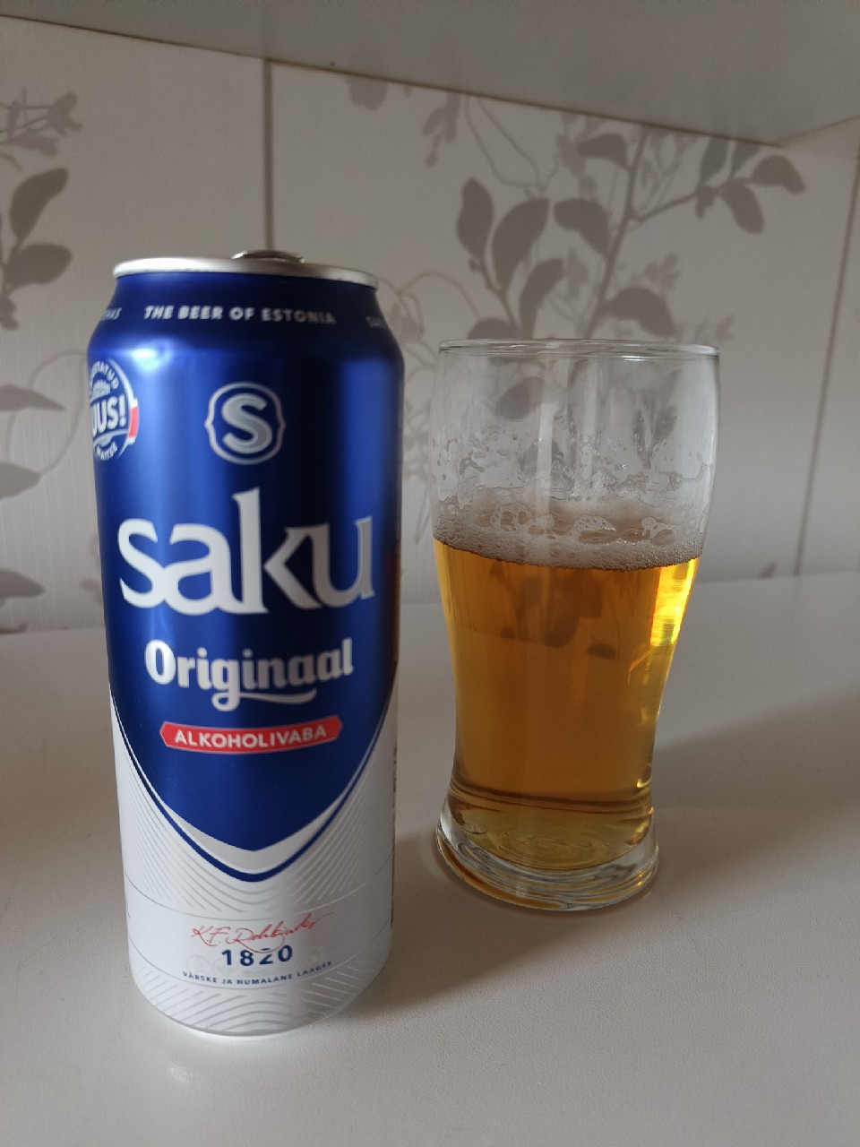 Saku originaal alkoholivaba, Estonia