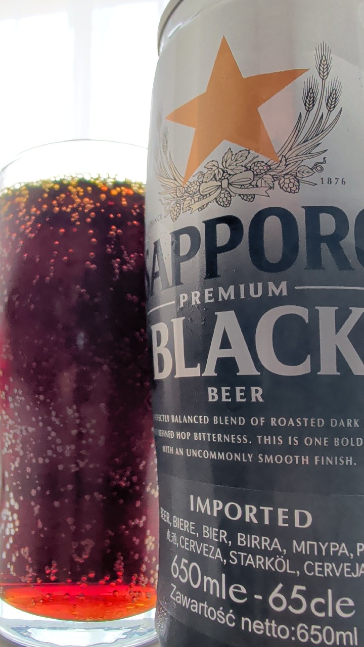Sapporo Premium Black Beer, Japan