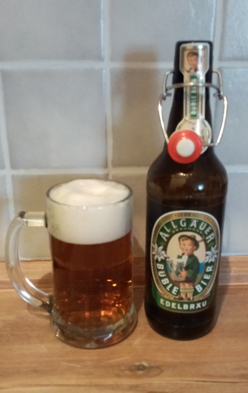 Büble Bier Edelbräu, Allgäuer Brauhaus (Radeberger Gruppe)