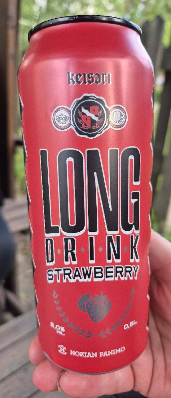Keisari Long Drink Strawberry, Finland