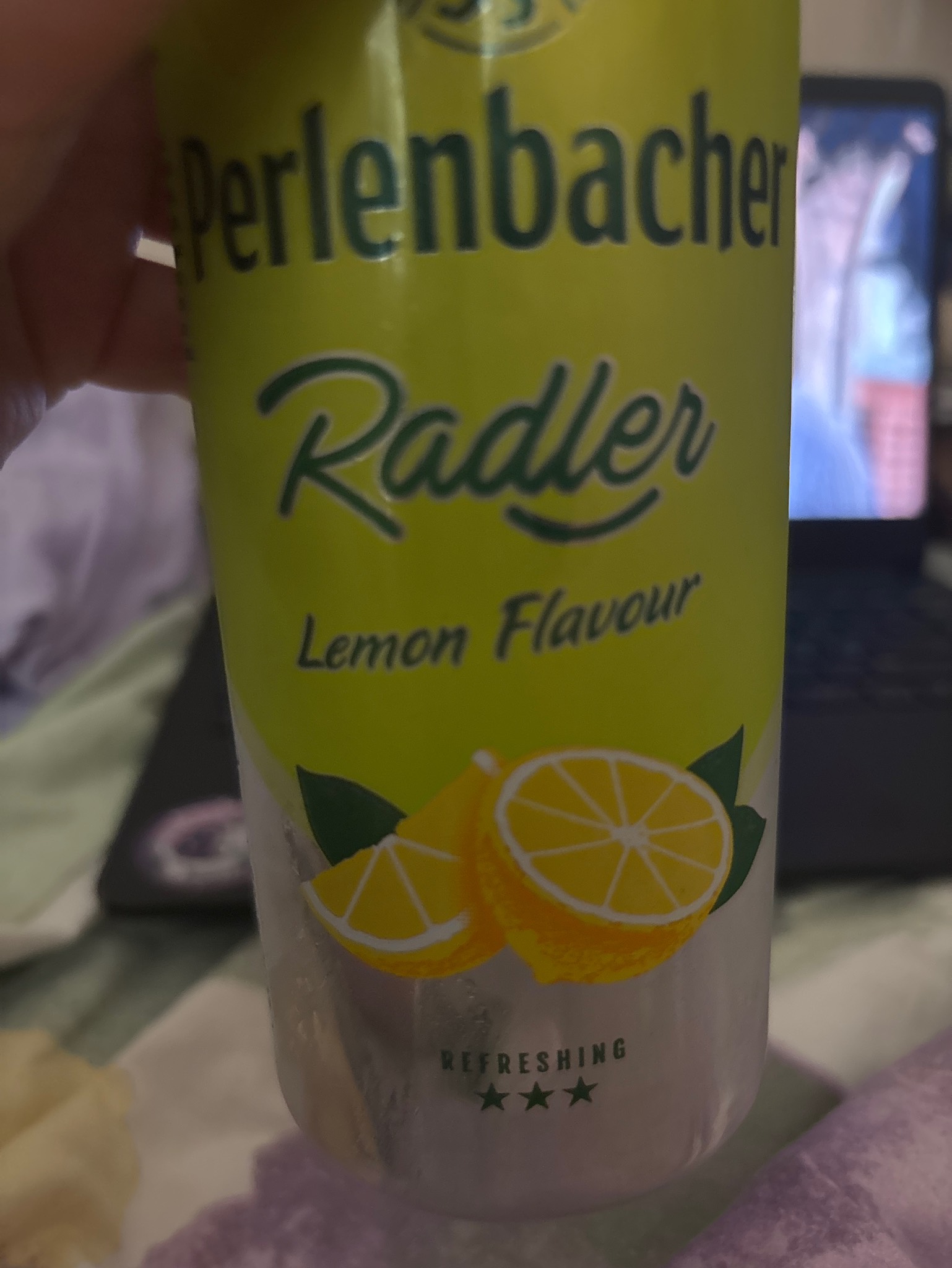 Perlenbacher Radler Lemon Flavour / Cloudy Radler Lemon, Germany