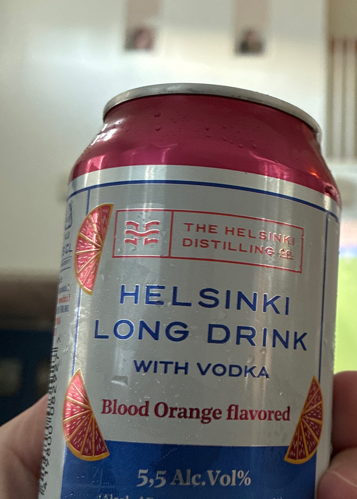 Helsinki Long Drink: Vodka & Blood Orange, Finland