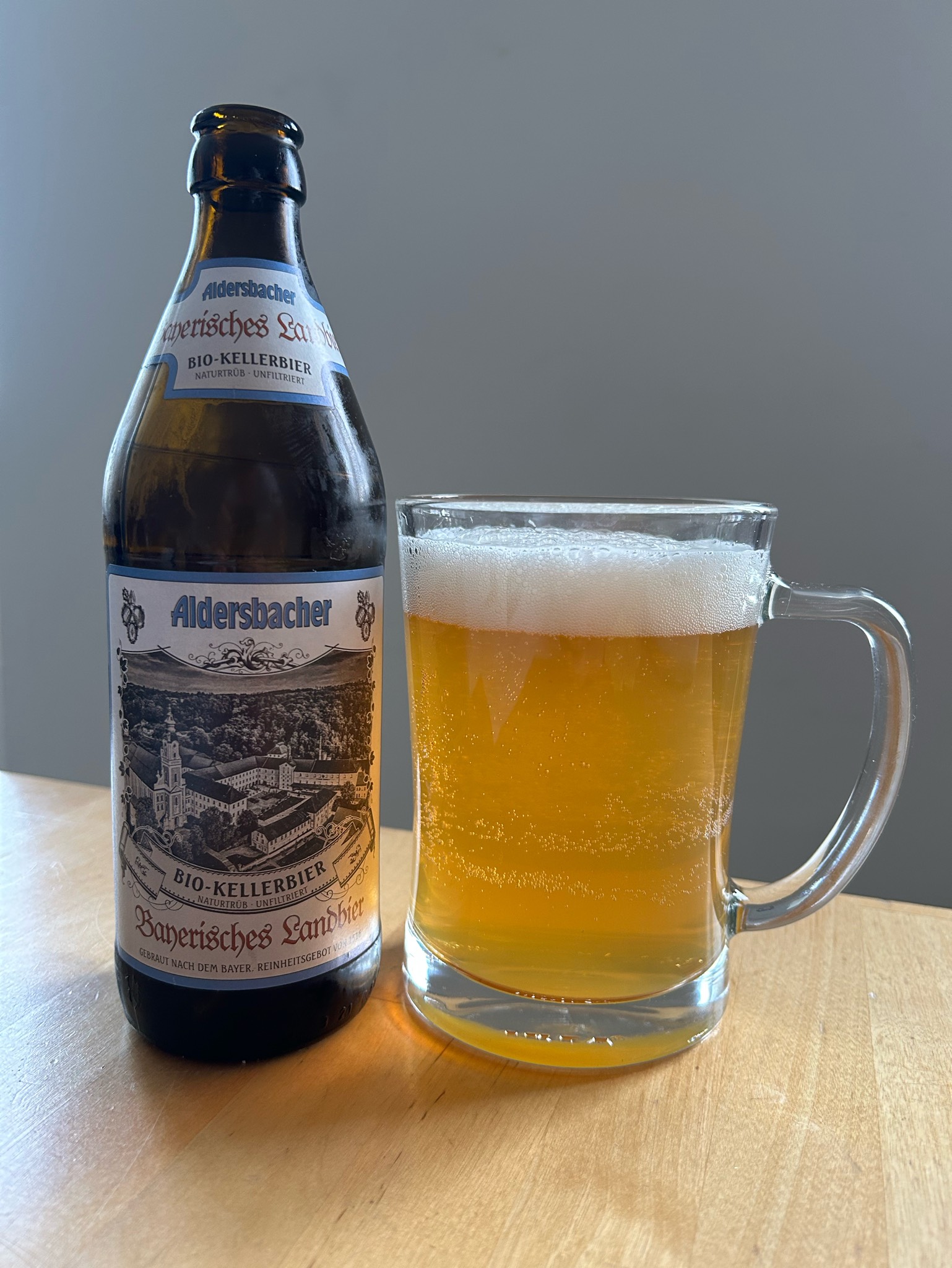 Aldersbacher Bayerisches Landbier, Brauerei Aldersbacher