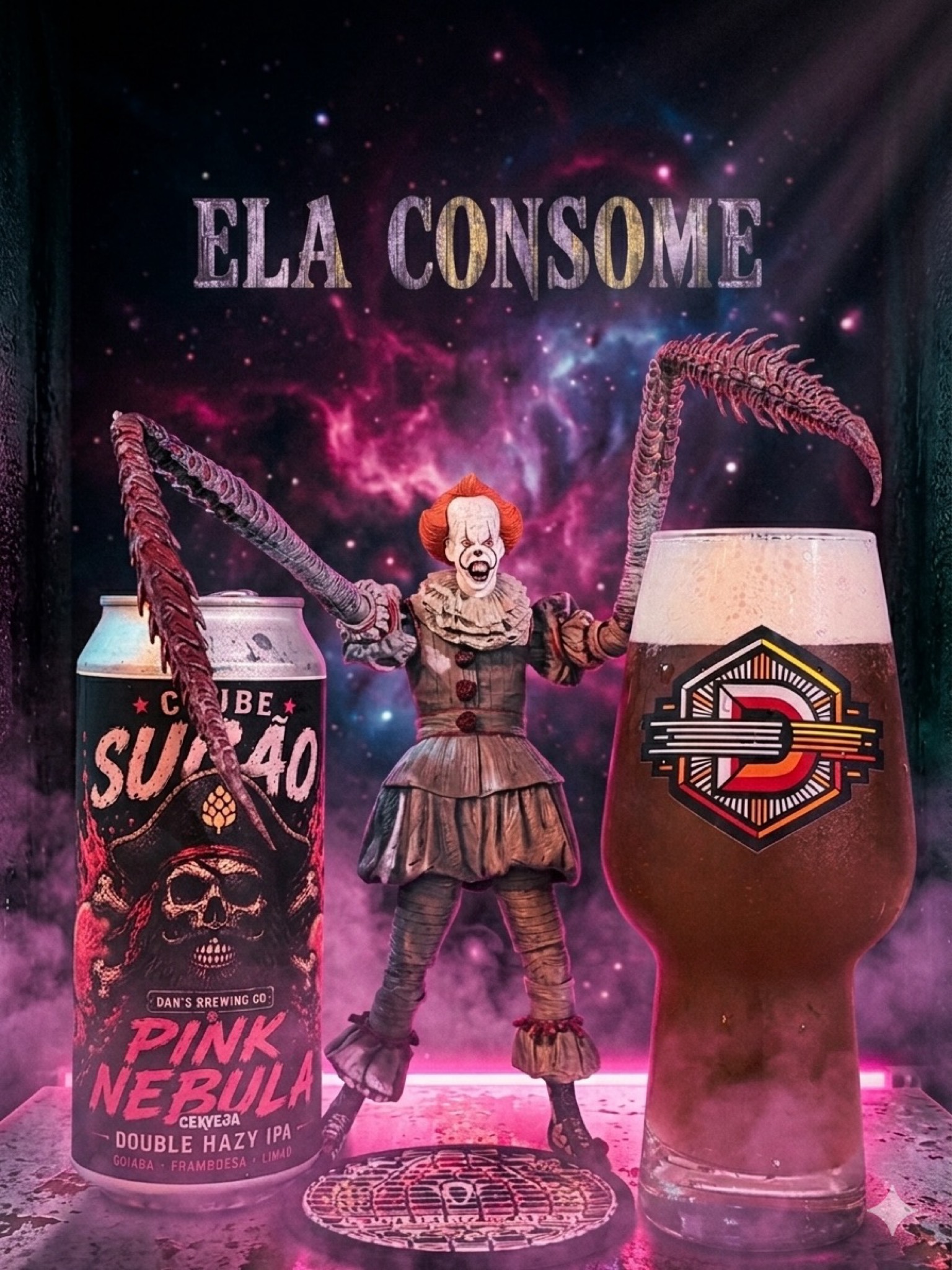 Clube Sucão - Pink Nebula, Brazil