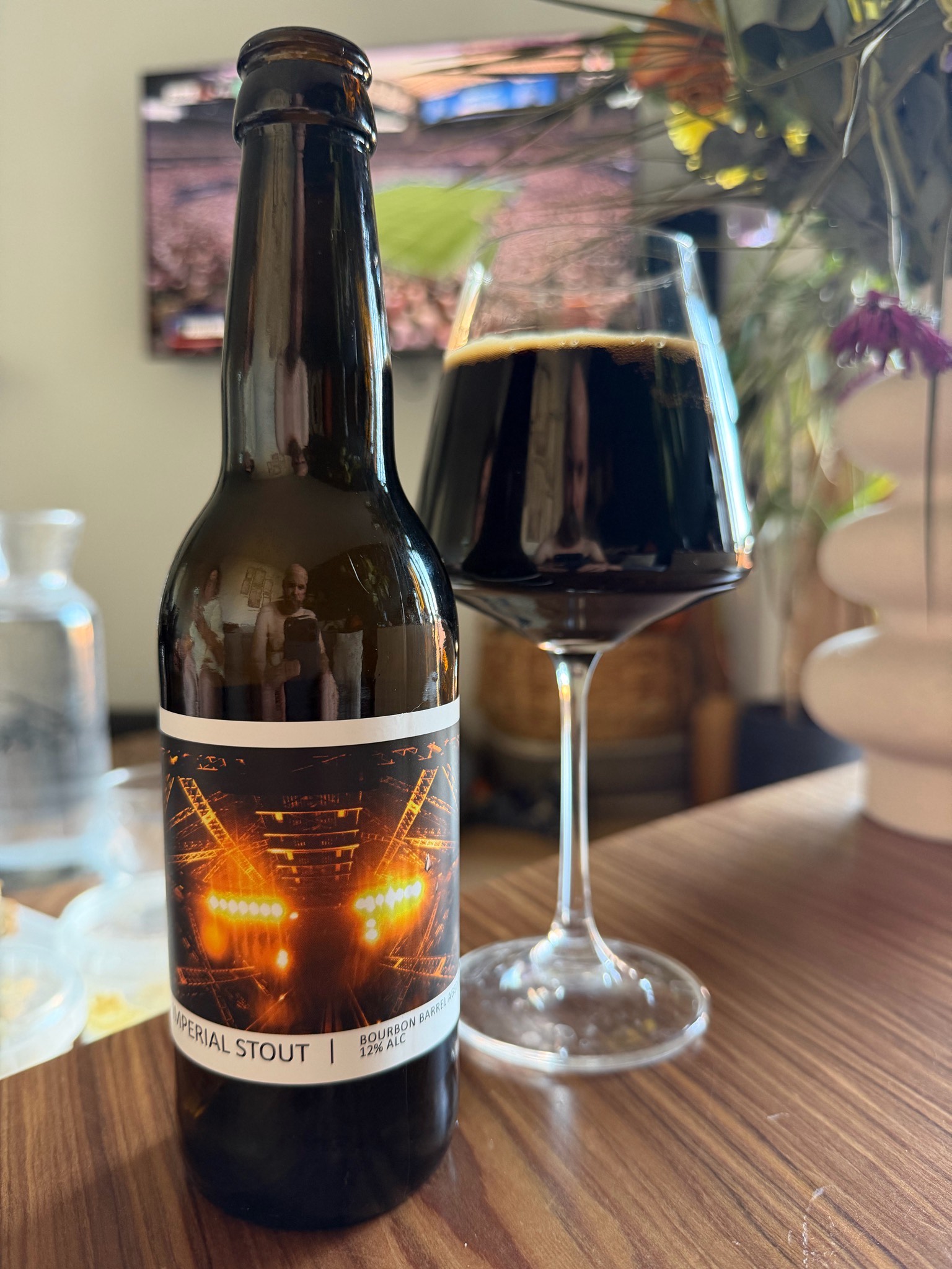 Imperial Stout Bourbon BA 16 Mois, Brasserie Popihn
