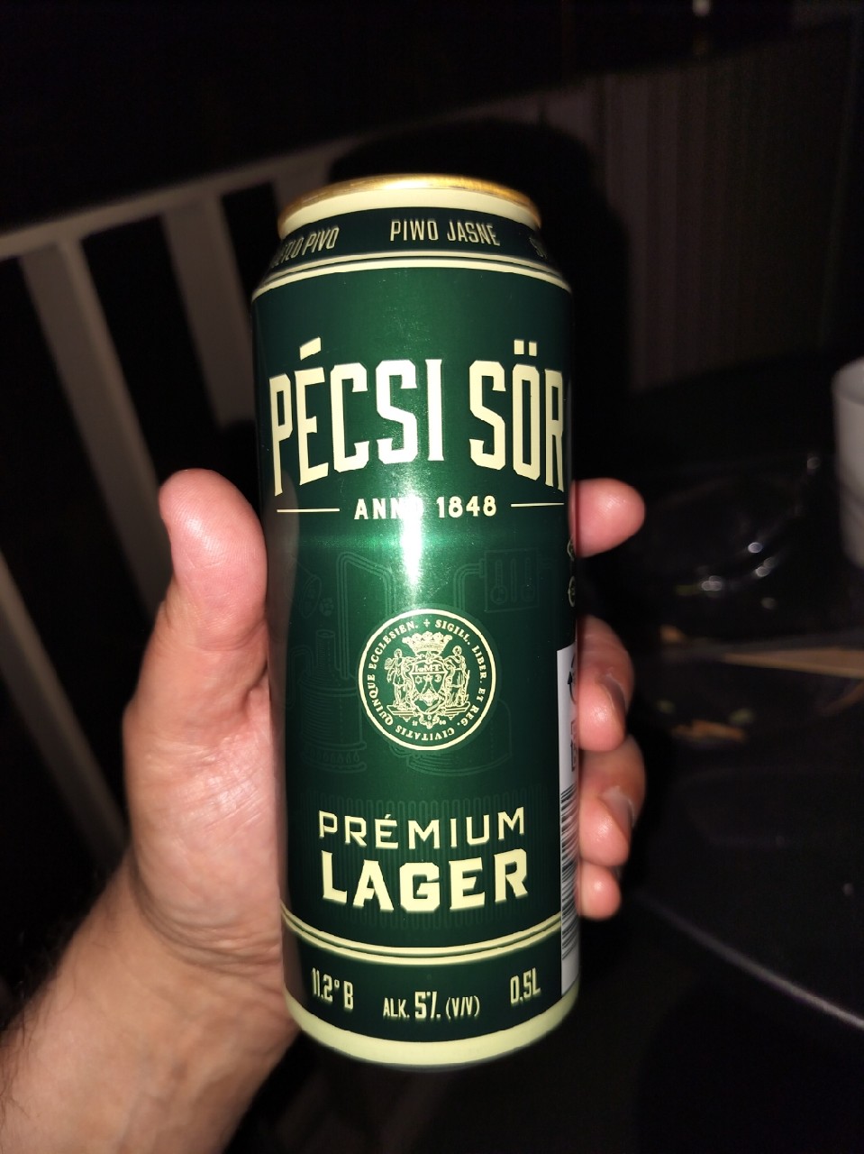Pécsi Sör Prémium Lager, Pécsi Sörfözde (Ottakringer)