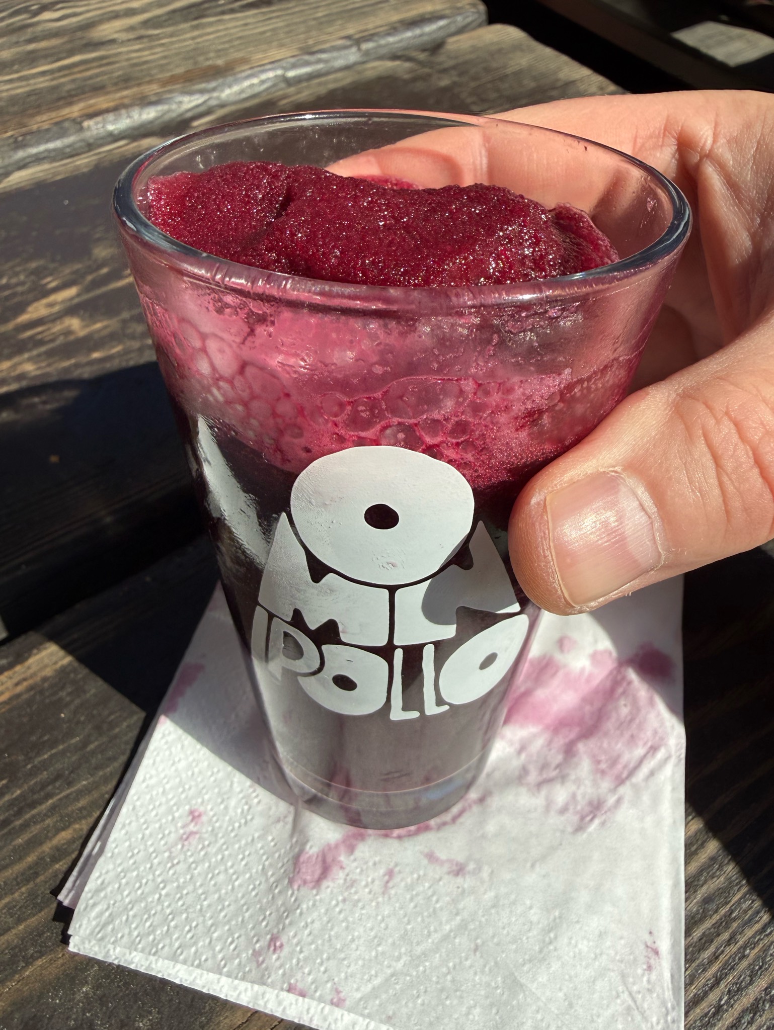 Bianca Slushy XXL Blueberry Cherry Cheesecake Lassi Gose, Sweden