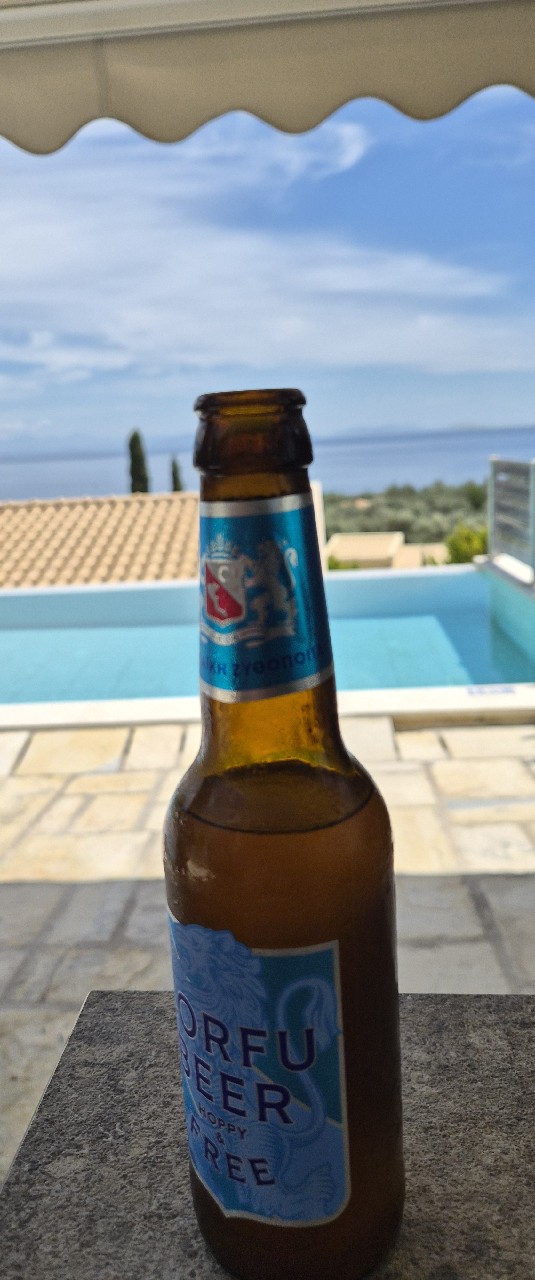 corfu beer hoppy & free, Corfu Beer