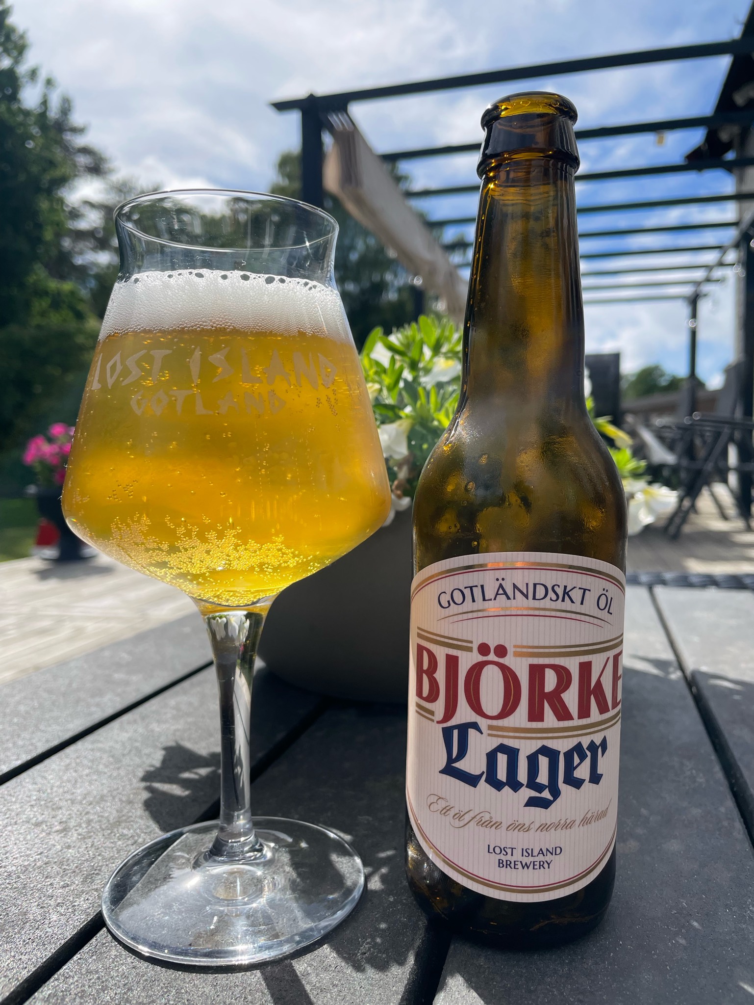 Björke lager, Lost Island Brewery