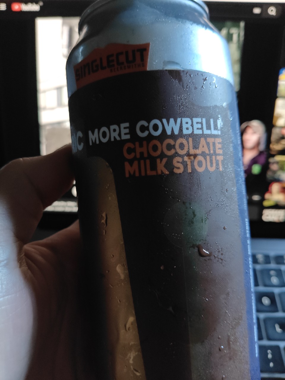 Eric More Cowbell! Milk Stout, SingleCut Beersmiths