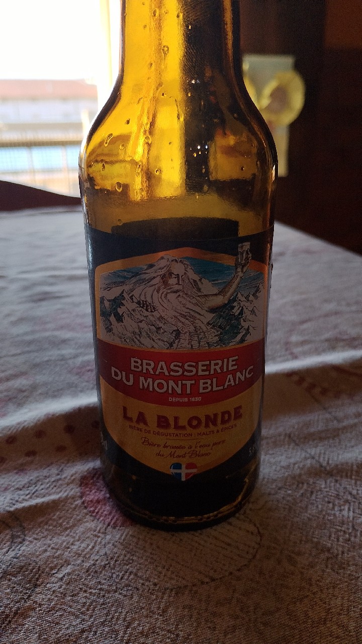 La Blonde, Brasserie Du Mont Blanc