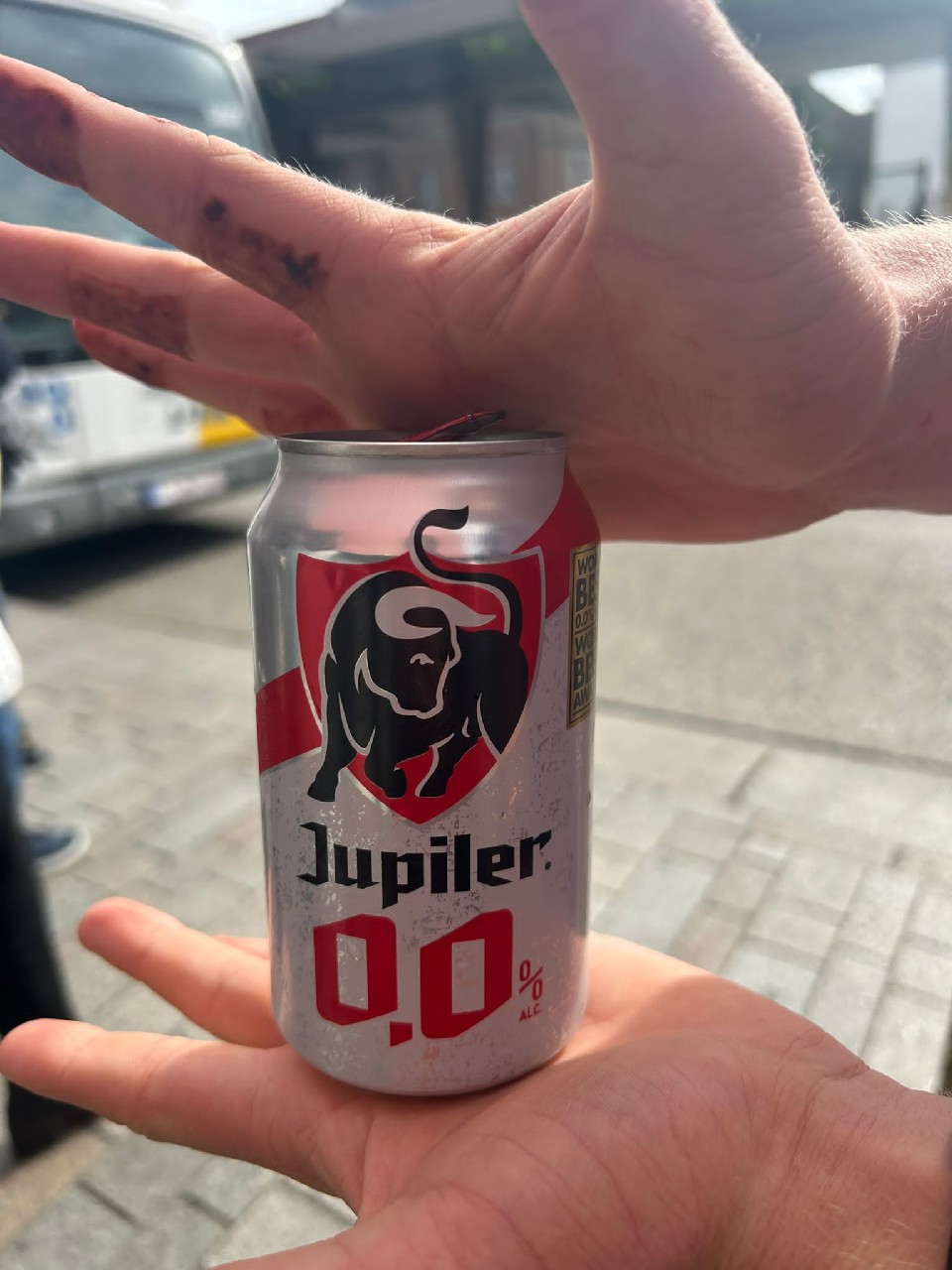 Jupiler 0,0%, Belgium