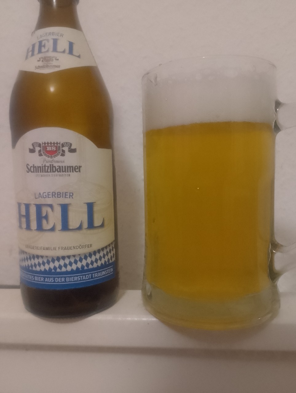 Schnitzlbaumer Lagerbier Hell, Privatbrauerei Schnitzlbaumer