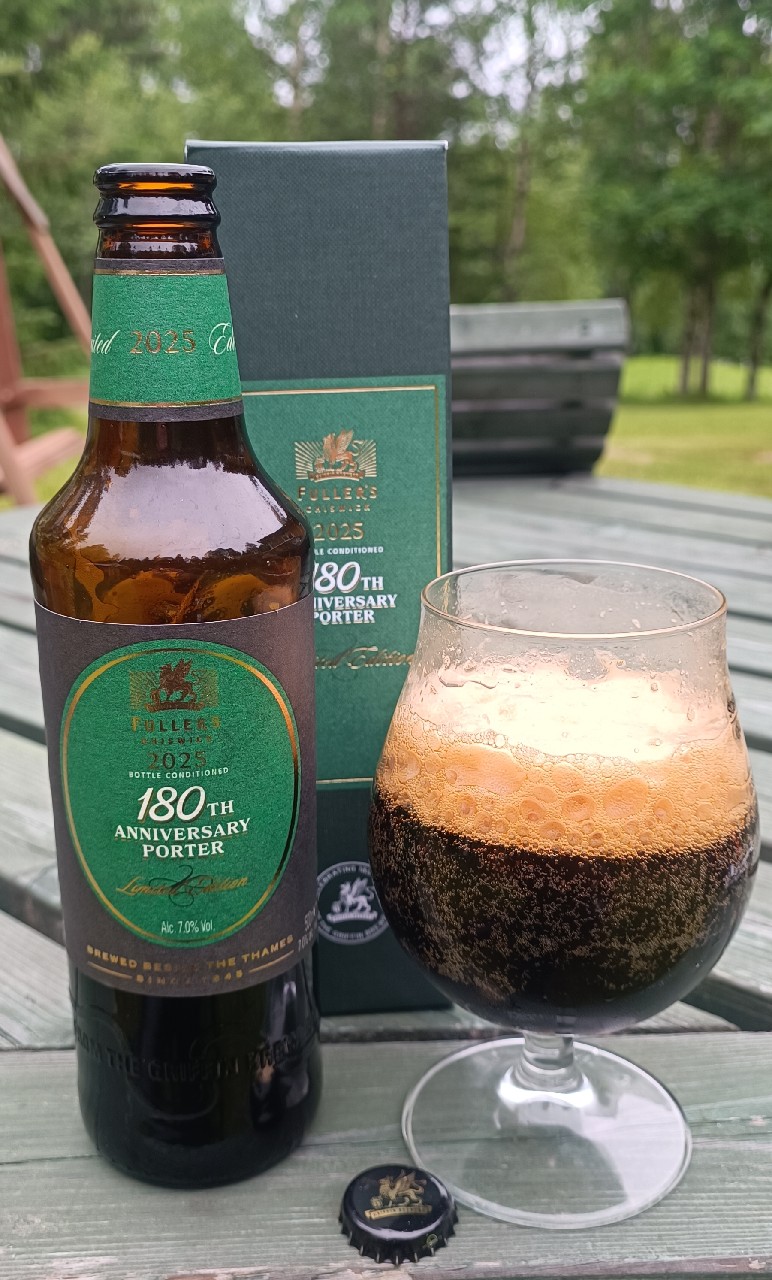 180th Anniversary Porter, Fuller's Griffin Brewery (Asahi Breweries)