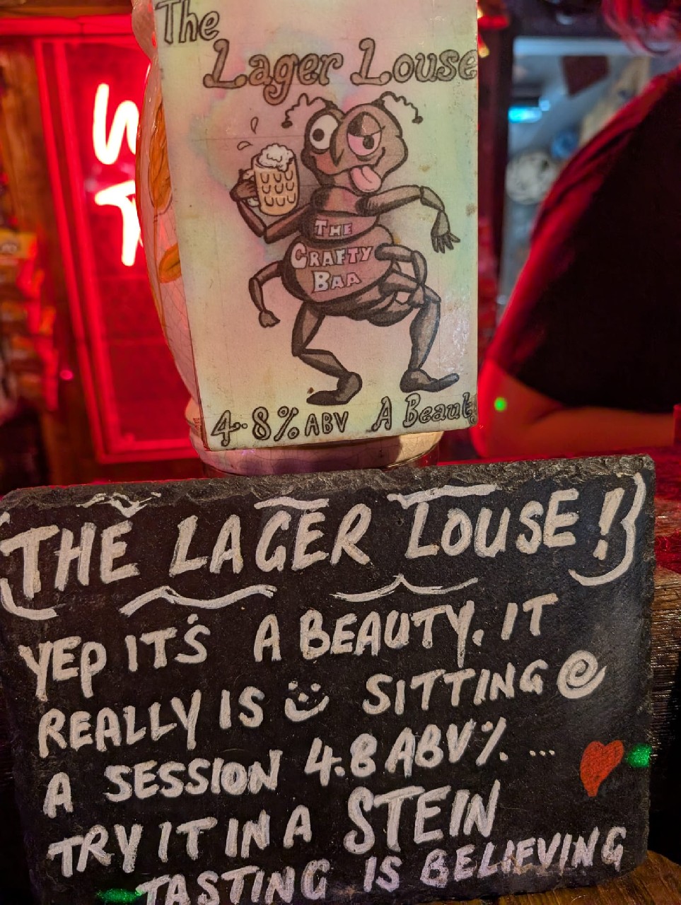 the lager louse, JIMBREW