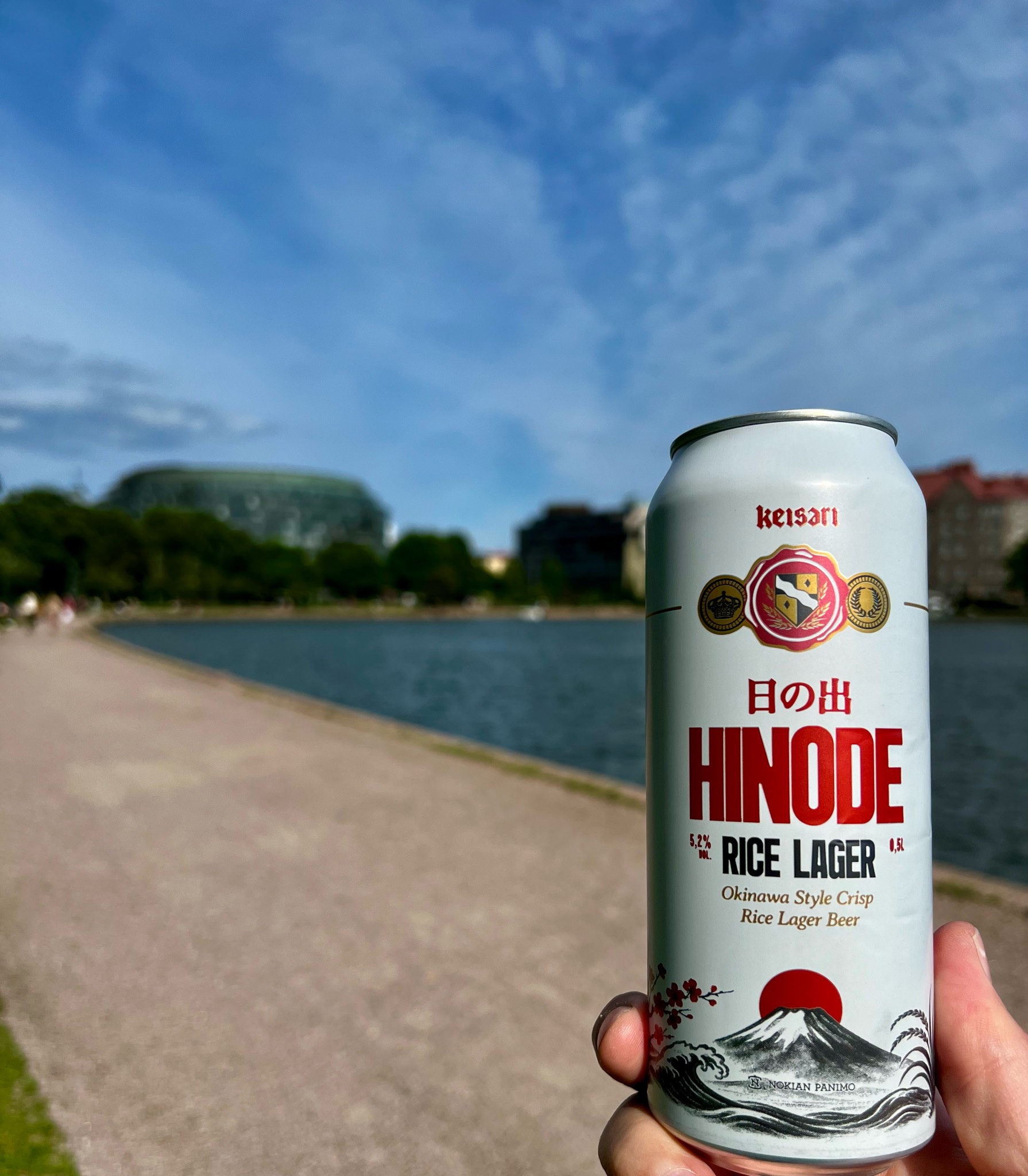 Keisari Hinode Rice Lager, Finland