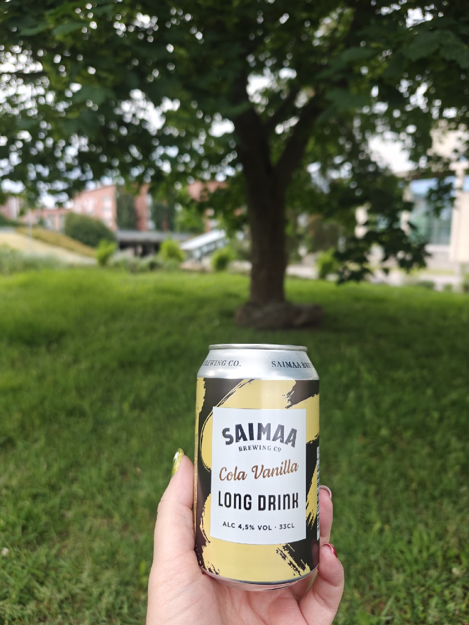 Cola Vanilla Long Drink, Finland