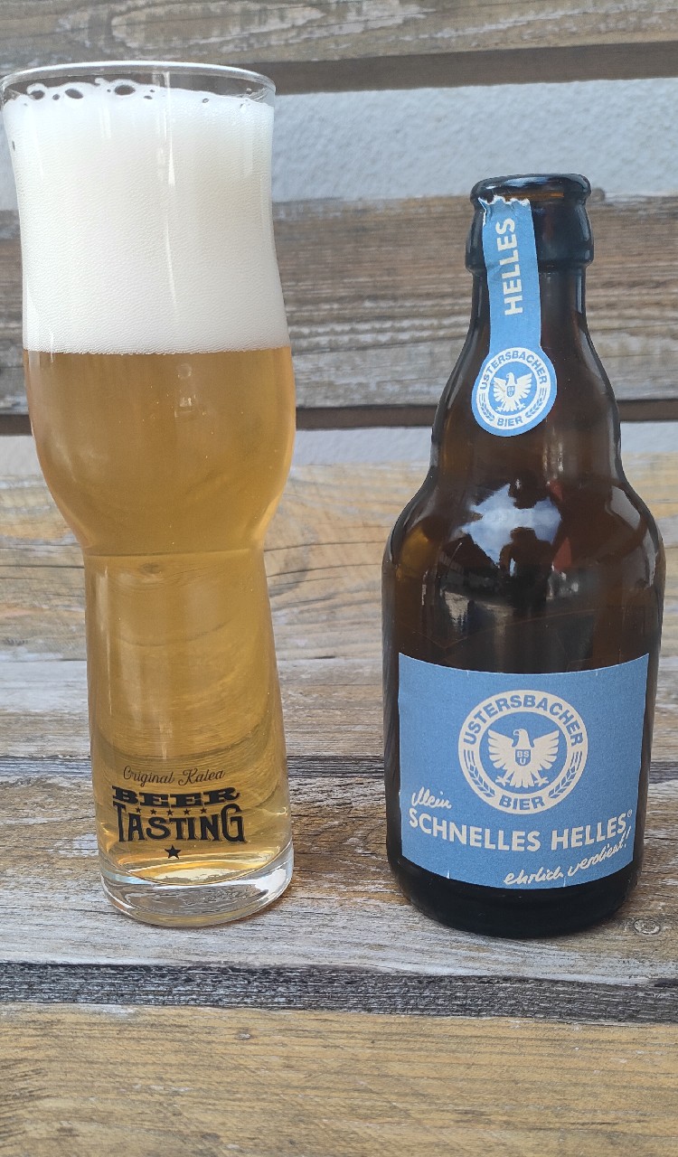 Ustersbacher Schnelles Helles, Brauerei Ustersbach