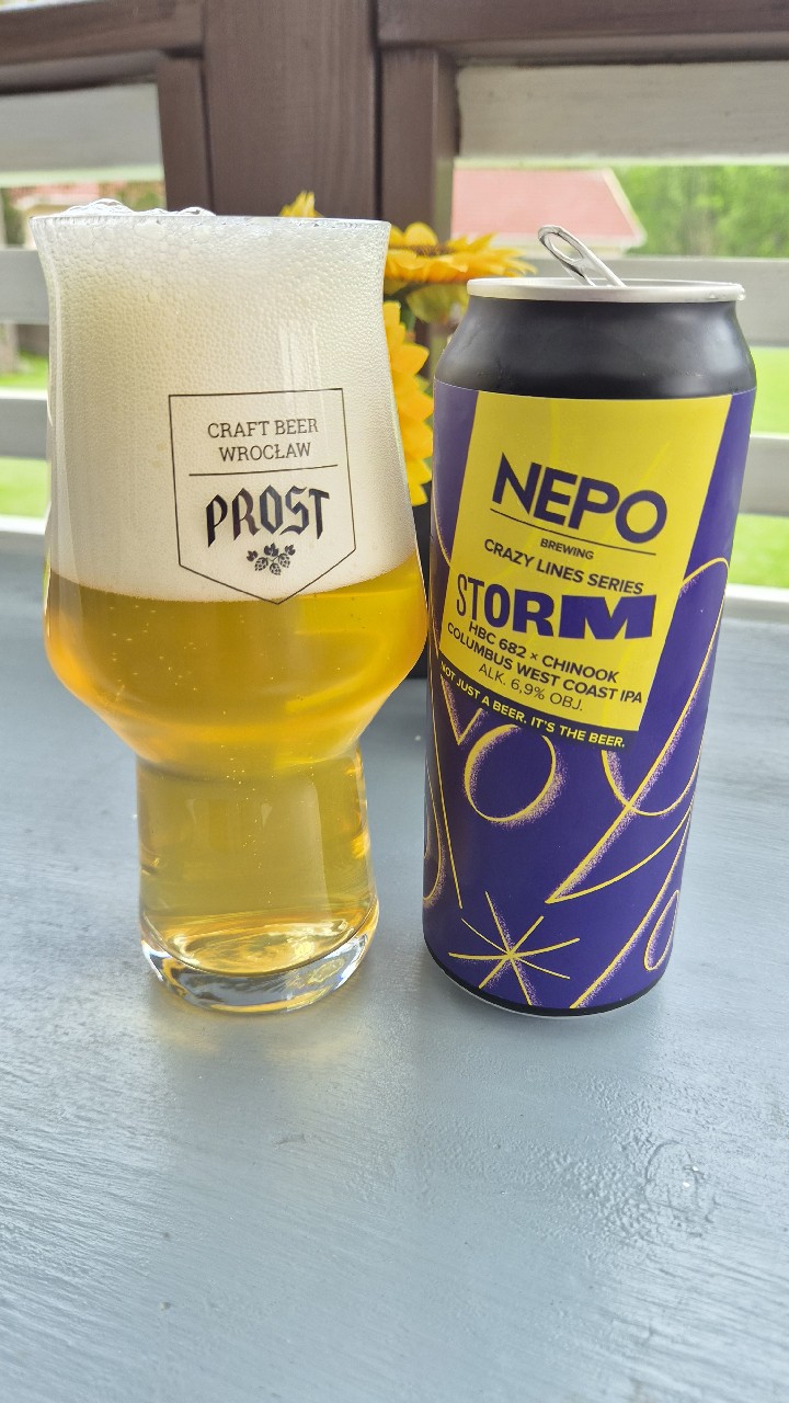 crazy lines series: storm, Nepo Brewing (Browar Nepomucen)