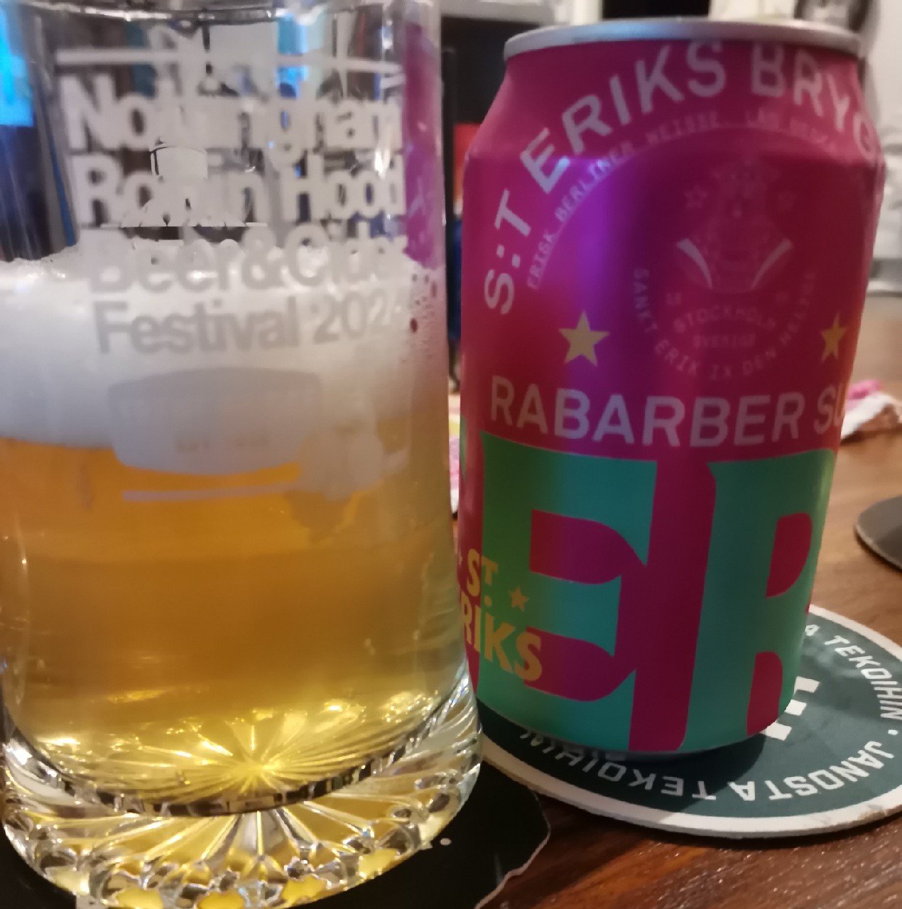 S:t Eriks Rabarber Sur, S:t Eriks Bryggeri (Galatea)
