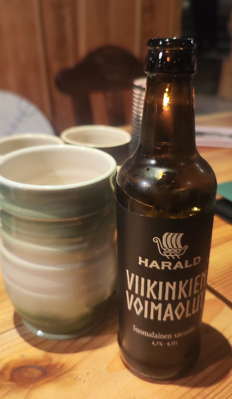 Viikinkien Voimaolut Harald — Suomalainen Savuolut, Finland