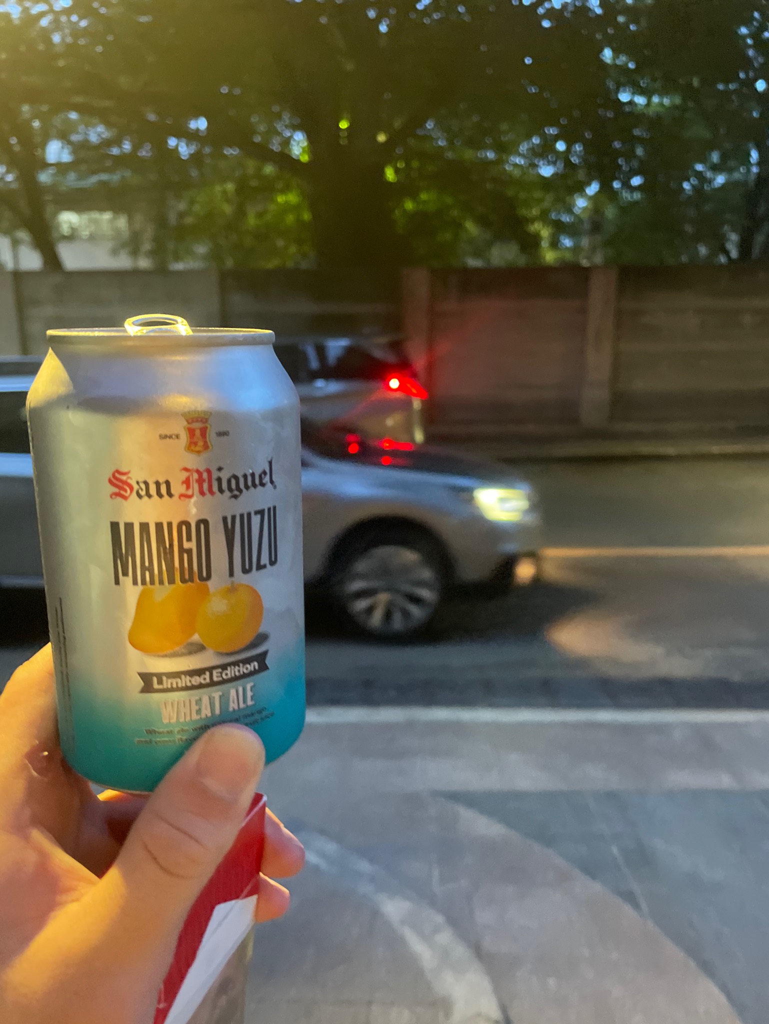 MANGO YUZU WHEAT ALE, San Miguel Philippines