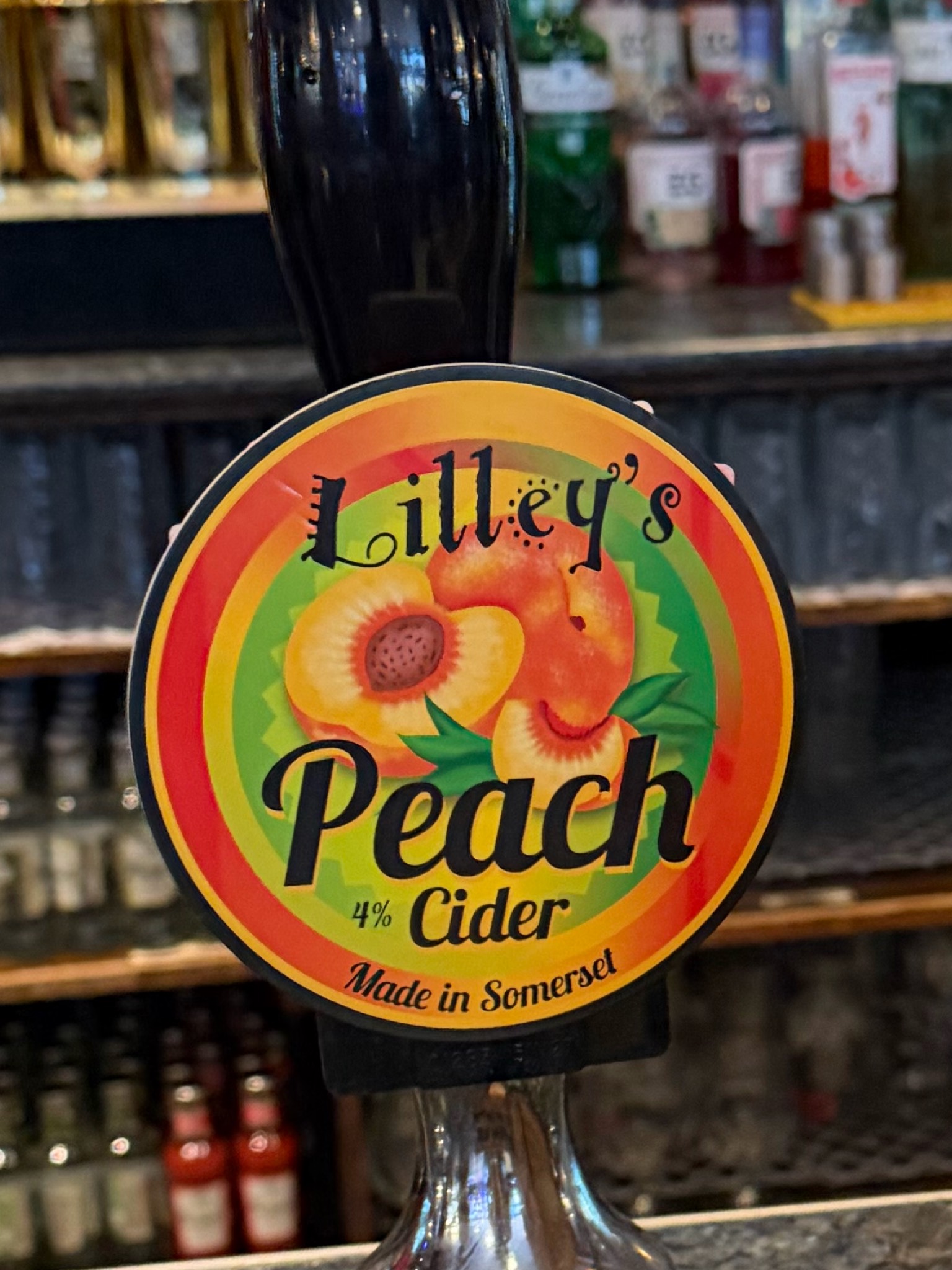 Peach Cider, Lilley's Cider Barn