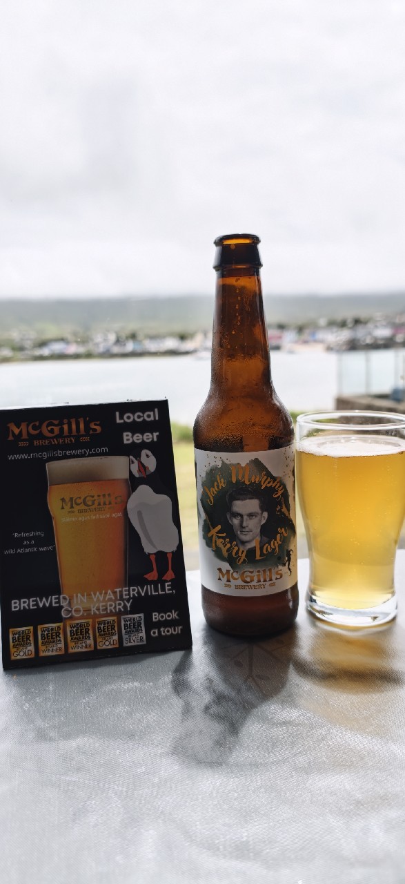 Jack Murphy Kerry Lager, McGills Brewery