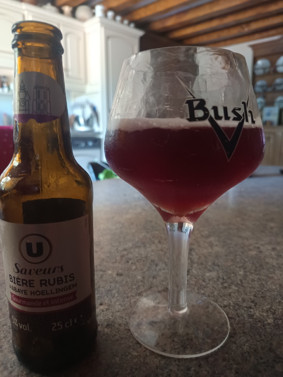 Bière rubis Abbaye, Magasins Système U