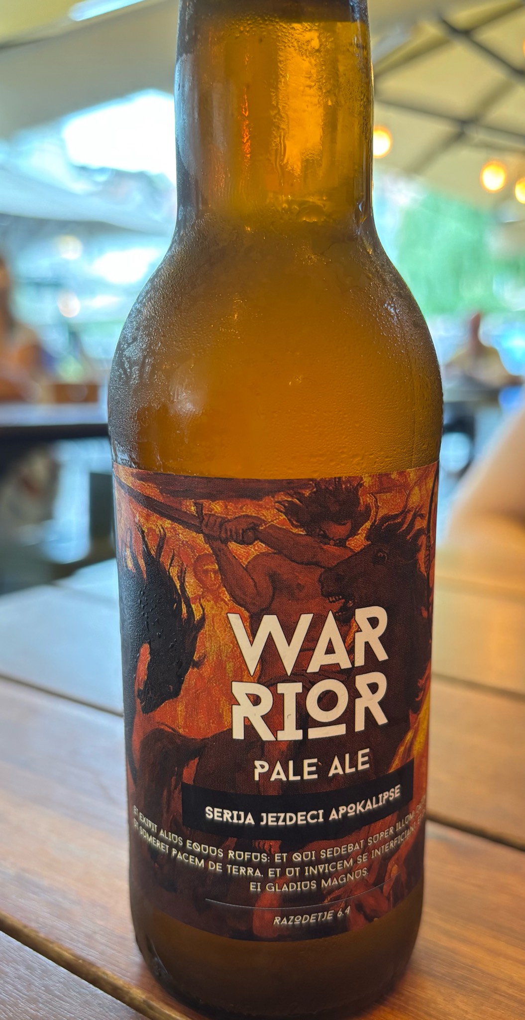 Warrior, Reservoir Dogs Brewery