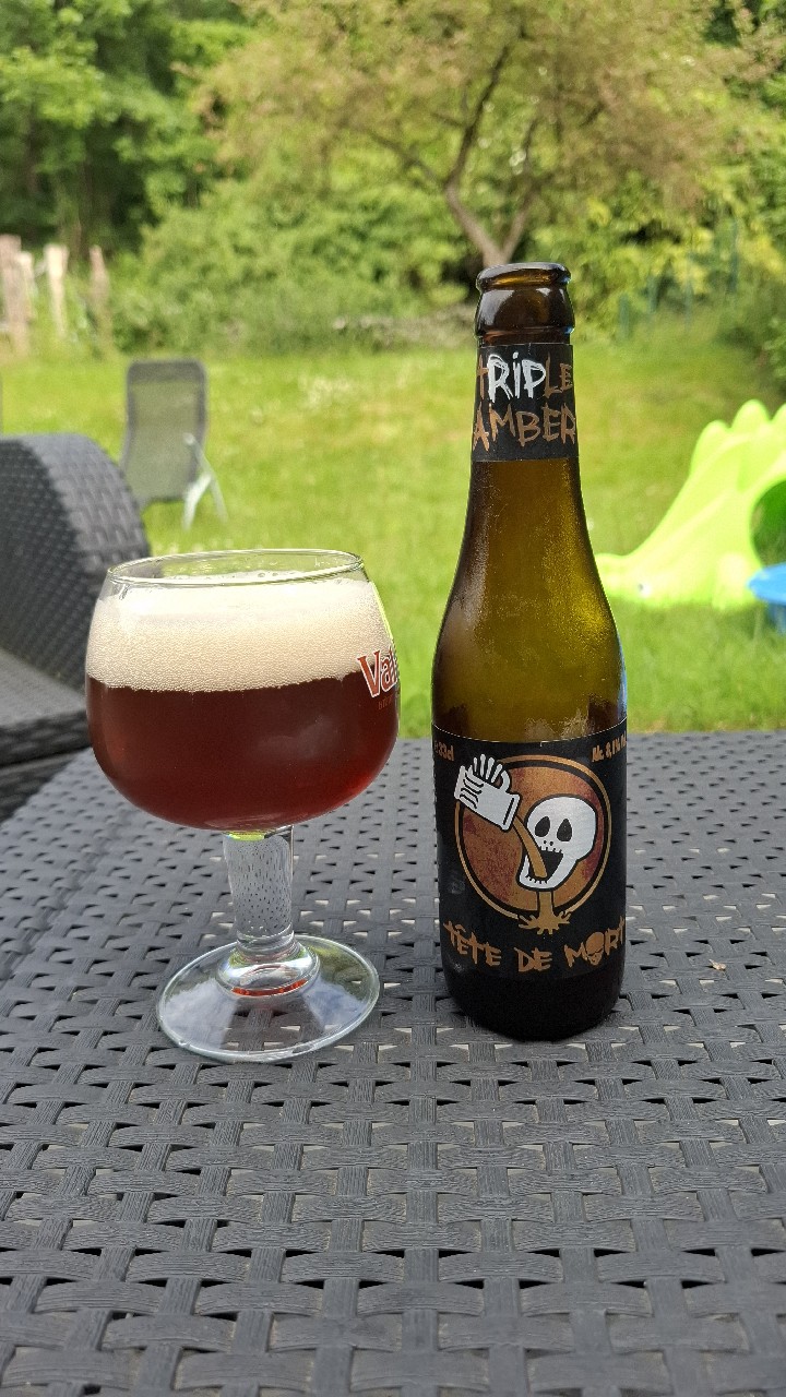 Tête De Mort Triple Amber, Brasserie Du Bocq